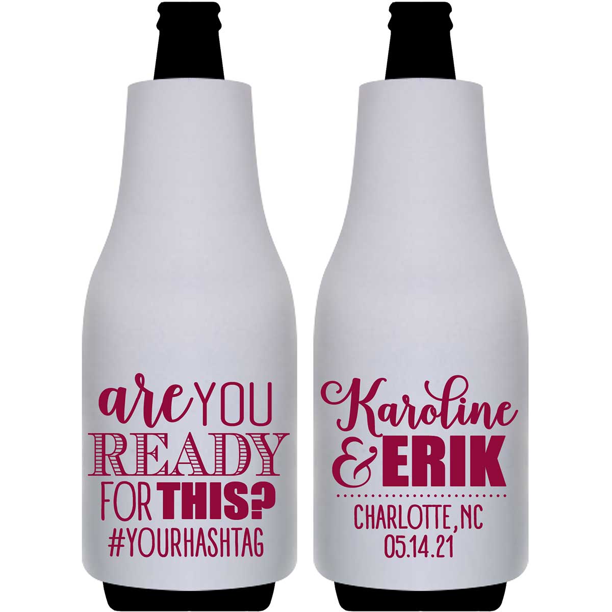 Are You Ready For This 1A Foldable Bottle Sleeve Koozies Wedding Gifts for Guests